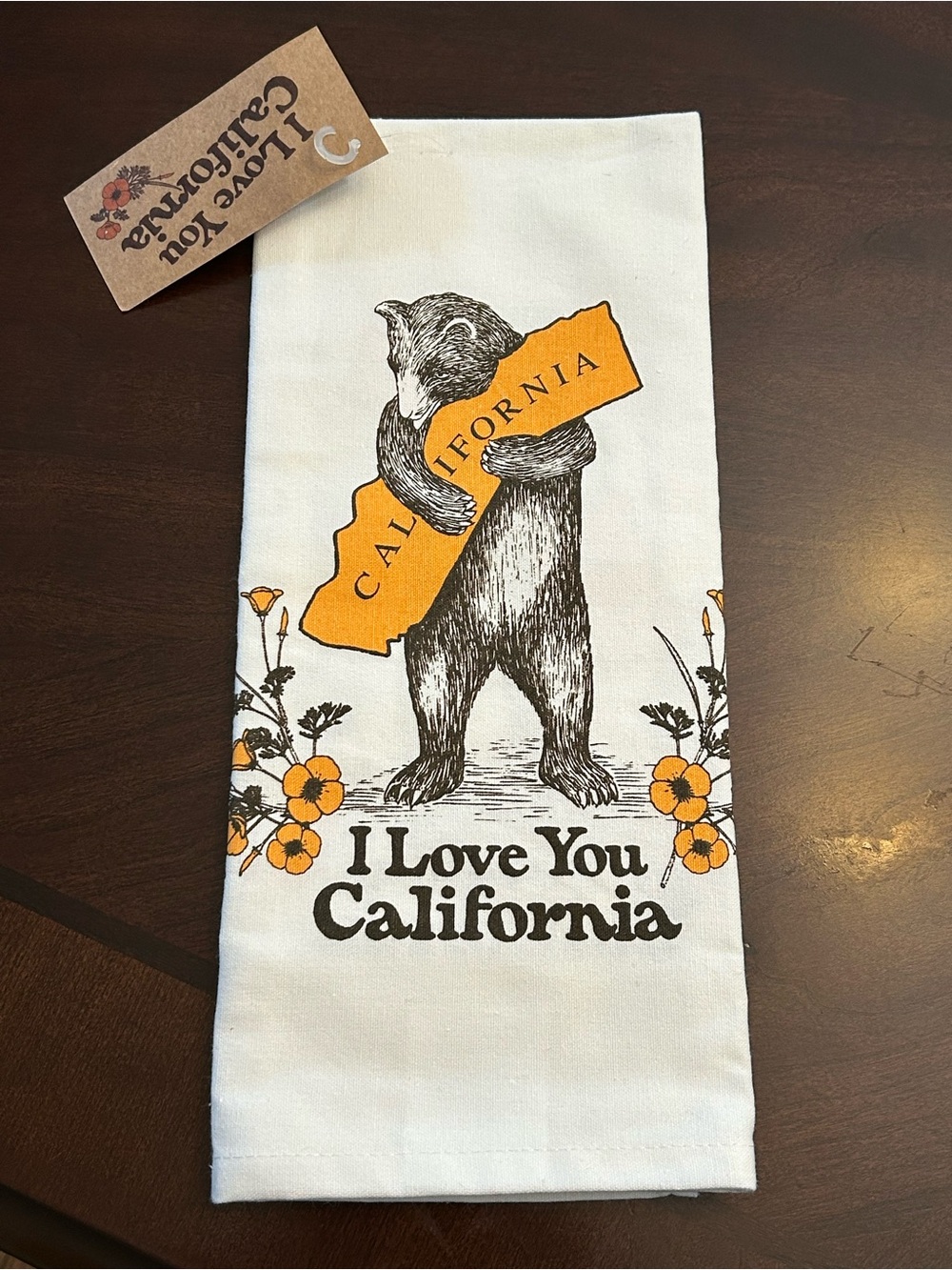 California Tea Towel
